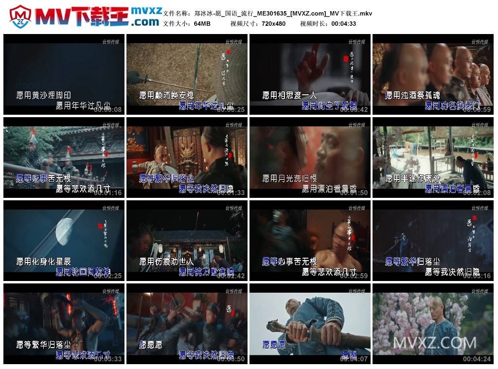 郑冰冰-愿_国语_流行_ME301635